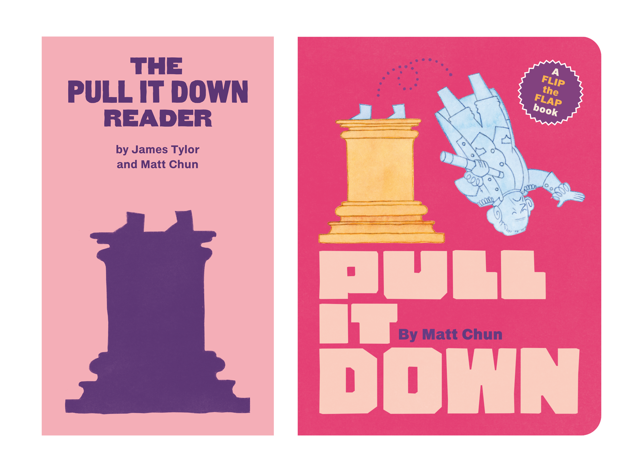 Covers of Pull it Down and The Pull it Down Reader